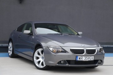 645CI 4.4 V8 333HP Automat Navi Skóry ZADBANA